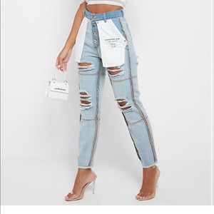 Inside out Jeans